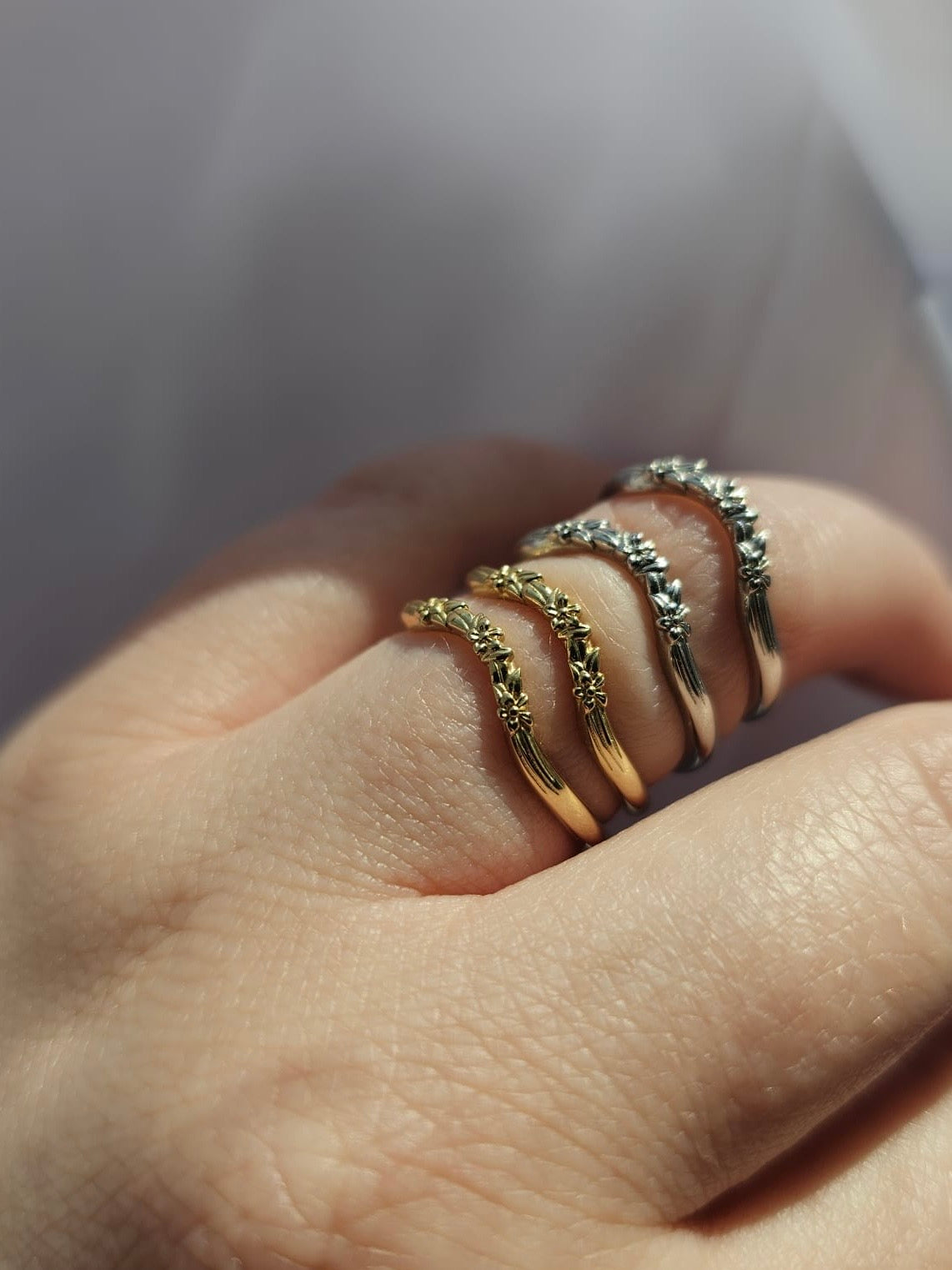 Blossom Wave Ring