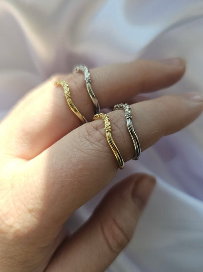 Blossom Wave Ring