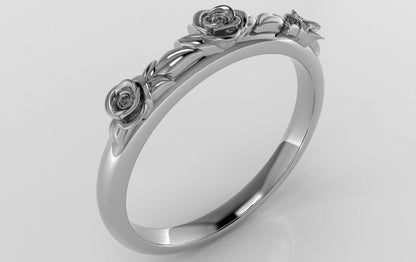 ‘A Rose For You’ Wedding Band