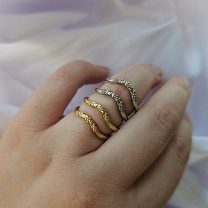 Blossom Wave Ring