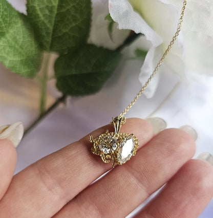 Afterlight Necklace in 18ct Yellow Gold
